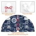 thumbnail image 4 of Picia Sailing Cruises Nautical Print Christmas Tree Skirt , Christmas Tree Skirt Ornaments for Merry Christmas Holiday Party Decorations Indoor Outdoor-36", 4 of 7