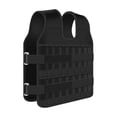 thumbnail image 1 of Entrenamiento de chaleco pesado Capacidades de peso transpirable para de músculos trepadores Ejercicio de fitness deportivos al aire libre 1 kg a 23 kg, 1 of 8