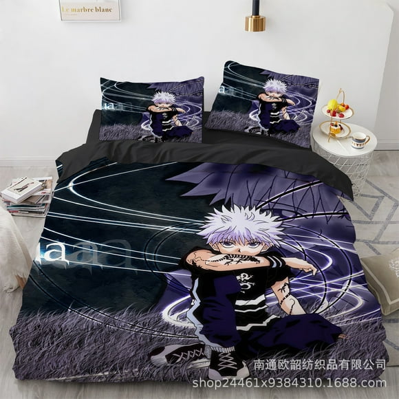 Full-time Hunter 3D Quilt Cover, Bedding Three-piece Set, Microfiber, Duvet Cover, Boys And Girls Bedroom-Vinsniv