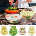 thumbnail image 1 of Travelwant 3Pcs/Set Reusable Beeswax Food Wraps, All-Natural and Reusable Food Wraps, Sustainable, Fresh Design Beeswax Wrappings, Bowl Cover, Zero Waste Biodegradable Sandwich Wrappers, 1 of 7