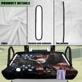 thumbnail image 6 of Uorisanigo Golf Cart Seat Covers, Soft Eagle American Flag Golf Cart Seat Towel Blanket for EZGO TXT RXV/Club Car DS Precedent Seat Protector, Golf Cart Accessories, 52.36"x 32.28", 6 of 7