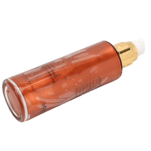 Body Luminizer Oil, Mixed Use Nourishing Body Shimmering Oil Long Lasting Glowing 80g For Clavicle