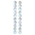 thumbnail image 2 of Bead Landing White Opal Glass Round Beads, 10mm, 12 Pack, 2 of 2