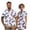 American Flag Star, variant on Binienty Watercolor Tropical Golf Clothing Set for Couple Casual Relaxed Men's Golf Shirt Women's Golf Skort Matching Set for Tennis Hiking & Outdoor Sports Summer Golf Outfit