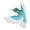 Blue, variant on Chinese Style Bird Pin Brooch Adornment for Backpack or Clothing Accessories