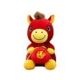 thumbnail image 3 of 2026 Year of The Horse Plush Mascot Ornament - 1 Piece Set Red Horse Figurine for Chinese New Year Home Decor, Desk Decoration, Lunar New Year Celebration Supplies, 3 of 5