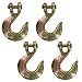 thumbnail image 3 of US Cargo Control 3/8 Inch Clevis Slip Hooks (4-Pack), Grade 70 Clevis Hooks for Tie Down Chain, Trailers, and Load Binding Applications, 6,600 LBS Working Load Limit, Yellow Zinc Chromate, 3 of 4