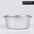 thumbnail image 4 of Wholesale Aluminum Round Cake Pans with Fixed Bottom - 4-10 Inch Sizes for Baking, Durable & Portable, Ideal for Bakeries and Frequent Bakers (8 Inch Included), 4 of 5