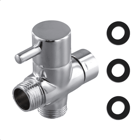 

Brass Metal Shower Arm Diverter Valve 3 Way Water Separator 20mm Shower Tee Adapter for Handheld Showerhead