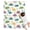 White Cartoon Dinosaurs, variant on White Cartoon Dinosaurs Leaves Pattern Blanket,Comfortable Soft Flannel Throw Blanket,All Season,Warm Lightweight Blankets for Sofa Bed Couch Living Room Chair,30"x40"