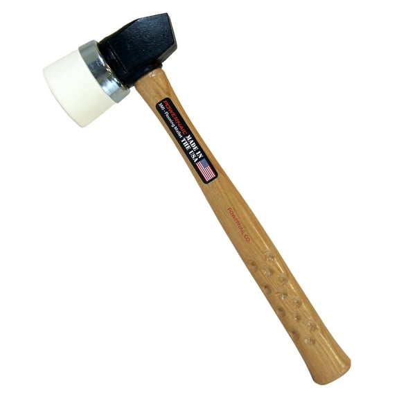 powernail 3mi white weighted mallet for flooring nailers and staplers