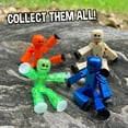 thumbnail image 4 of Pack doble de figuras de acción Zing StikBot con accesorios para más de 4 años, 4 of 5