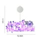 thumbnail image 3 of Decoraciones de Halloween, luces decorativas de Halloween, luces luminosas con letras, luces LED, decoraciones colgantes para fiestas de Halloween con ventosas, lámpara colgante con letras a pilas., 3 of 7