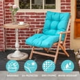 thumbnail image 3 of YEERSWAG 4pcs 42x21x4.7 inch Outdoor Seat/Back Chair Cushion,Non Slip Waterproof Anti-fading Deep Seat Chair Cushions Outdoor Dining Chair Cushion for Patio Furniture, 3 of 13