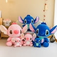 thumbnail image 3 of Jouet en Peluche Stitch & Stitch couple Rose 25cm, 3 of 5