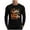 Black, variant on UVEASISHA Big and Tall Halloween Graphic Tees for Men Novelty Letter Print Long Sleeve T-Shirts Holiday Casual Crewneck Pullover Tops Birthday Gifts Black 5XL