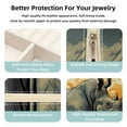 thumbnail image 3 of Rhino Portable Square Jewelry Box Earrings Necklaces Bracelets Organizer for Girls and Women, 3 of 6