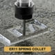 thumbnail image 4 of 7Pcs ER11 1-7mm Spring Collets with ER11A 5mm Motor Shaft Holder Extension Rod, 4 of 5