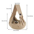 thumbnail image 2 of Diceymbol Foldable Mesh Pet Carrier Portable, Breathable & Lightweight Crossbody Bag for Small Dogs & Cats, Adjustable Shoulder Strap, Hands-Free Travel & Vet Visits, 2 of 7