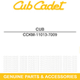 thumbnail image 6 of CUB CADET KM-11013-7009 Precleaner Foam Z Force RZT Tank 48 50 54 60 ZT60 ZT54, 6 of 9