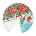 thumbnail image 3 of Kll Birds Christmas Tree Skirt 36",Party Decorations Farmhouse For Christmas Decorations Holiday Party, 3 of 8