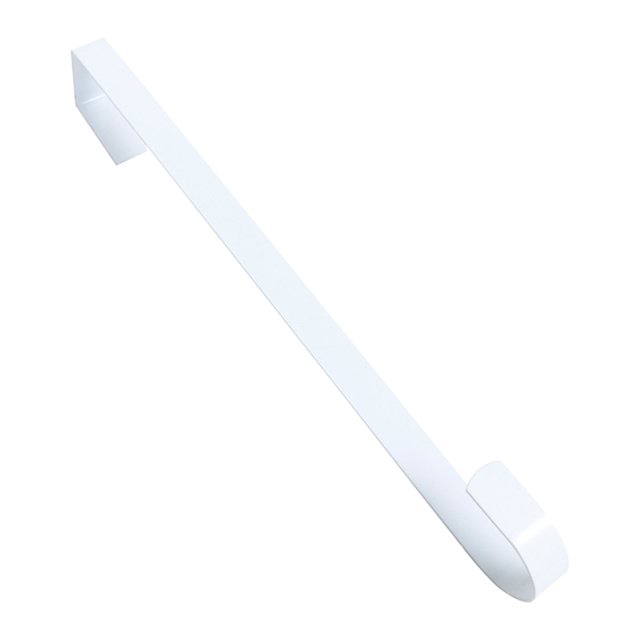 Colgador de corona para puerta, decoración navideña, gancho para corona para puerta delantera (blanco, 38cm), 5 uds.