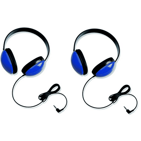 - Califone 2800-BL Listening First Stereo Headphone (Blue, 2-Pack)