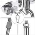 thumbnail image 4 of 450Kg Fixed Hanging Board Swing Chair Sandbag Hook Safety Belt Buckle Rotation, 4 of 9