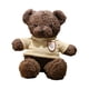 thumbnail image 4 of Lindo oso de peluche de peluche, decoración de sala de estar de 30 cm, regalos del día de Valentín para niños, adolescentes, niñas, niños y , Café, 4 of 8