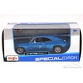 thumbnail image 3 of 1969 Dodge Charger R/T Hard Top, Blue - Maisto 31256 - 1/24 Scale Diecast Model Toy Car, 3 of 3