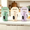 thumbnail image 2 of Portable Multifunctional Pot, 500W Portable Mini Electric Cooker with Non-stick Ceramic Glaze & Steamer, Compact Travel Ramen Pot for Dorm, Office, Soup, Oatmeal (Purple), 2 of 7