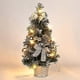 thumbnail image 3 of Deyaah 40cm Mini Christmas Tree with Lights, Desktop Christmas Tree, Battery Powered Tabletop Christmas Tree for Christmas Holiday Table Decor (Gold), 3 of 5