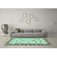 thumbnail image 3 of Ahgly Company Indoor Rectangle Oriental Light Blue Traditional Area Rugs, 3' x 5', 3 of 4