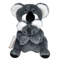 thumbnail image 4 of Tigres Gray Stuffed Animal Toy Koala with Baby, 1 Pack, 4 of 4
