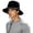 Black, variant on Large Head Hats for Men Unisex Summer Wide Brim Sun Hat Beach Cap With Outdoor Hat For Travel Hiking Gardening, One Size
