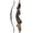 50磅, variant on 60-inch recurve bow, 25-60 lbs, split-back design, detachable wooden riser with bamboo-core limbs, American hunting bow, right-handed