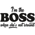 thumbnail image 3 of CafePress - I'm The Boss - 11 oz Ceramic Mug - Novelty Coffee Tea Cup, 3 of 6