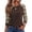 Brown, variant on Women's Leopard Plaid Raglan Long Sleeve T Shirt Casual Loose Crew Neck Tops with Color Block Comfortable Fall Fashion Blouse