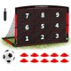 thumbnail image 1 of Set de Porterías de Fútbol para Niños VAVOSPORT 183x122 cm Portátil con Balón y Conos, 1 of 8