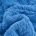 thumbnail image 5 of NC Sherpa Blanket Multi-color Football Polyester Reversible Bed Blankets Twin (Count 2), 5 of 6