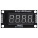 thumbnail image 1 of Módulo de pantalla LED TM1637 Módulo de reloj de 4 dígitos Módulo LED digital (azul), 1 of 8