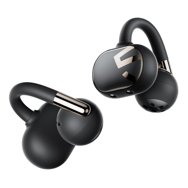 SoundPEATS Clip1 Audífonos Inalámbricos de Clip Abierto, Dolby Audio Hi-Res LDAC Estéreo, Bluetooth 5.4 Cancelación de Ruido AI ENC IPX5 Carga Rá