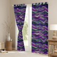 thumbnail image 3 of Homewish Vintage Abstract Ombre Curtains Pack of 2 (42x84 Each), Purple Stripes Curtains Blackout, Teens Kids Adult Men Women Bedroom Curtains, Living Room Curtains Decor, 3 of 6