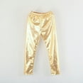 thumbnail image 3 of Fashion Little Girls' Metallic Color Shiny Stretch Leggings, 3 of 8