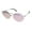 Silver, variant on Bob Sdrunk MATTE BLACK Uranus-01 Smoke Solid Lens Sunglasses