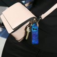 thumbnail image 5 of Yuyamidu Galaxy Chapstick Lipstick Holder Starry Sky Lip Balm Keychain Holder for Women Chapsticks Sleeve Travel Accessories Blue Lipstick Pouch Keychain, 5 of 6