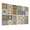 Color 2, variant on 8 Pack Art Acoustic Panels Sound Absorbing Geometric 3D Abstract Brown Tones Polka Dot Accents Decorative Soundproof Wall Panels Self Adhesive for Nursery Game Room Bedroom 48"x32"