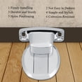 thumbnail image 4 of Tope de puerta de acero inoxidable, fuerte tope magnético oculto para muebles de hogar y habitación., 4 of 12