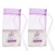 thumbnail image 5 of Monedero vacío del bolso de la bolsita de la lavanda de la impresión de la flor del bolso de las bolsitas de 30pcs (nuevo estilo) - de color morado oscuro HOMEMAXS MX3986605, 5 of 6