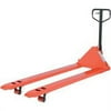 Vestil 855481 Full-Featured Pallet Truck - Poly-on -Steel Wheels, 4400 lbs Capacity - 72 x 27 inch Overall Fork - Model